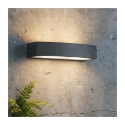 Ideal lux - Aplica perete exterior 2xE27/60W/230V negru