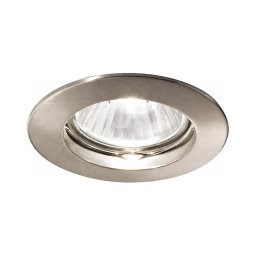 Ideal Lux - Spot încastrat JAZZ 1xGU10/50W/230V, Ø 7,7 cm, crom mat