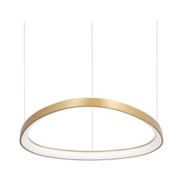 Lustră LED pe cablu Ideal Lux GEMINI LED/48W/230V d. 61 cm auriu