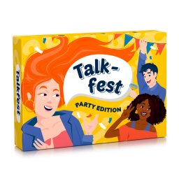 Spielehelden Talkfest Party Edition, joc de cărți cu peste 100 de întrebări în limba engleză (PLAY2-16)