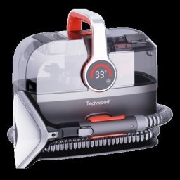 Aspirator cu spalare si curatator cu abur Techwood TAN-7055V, 600W-800W