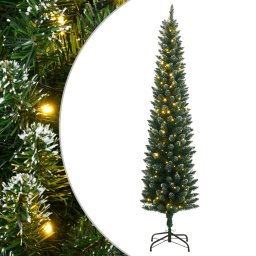 Brad Craciun artificial subtire cu 300 LED-uri, 240 cm GartenMobel Dekor