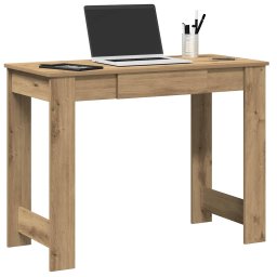 Birou, stejar artizanal, 100x45x75 cm, lemn prelucrat GartenMobel Dekor