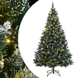 Brad de Craciun artificial cu 300 LED-uri, 210 cm GartenMobel Dekor