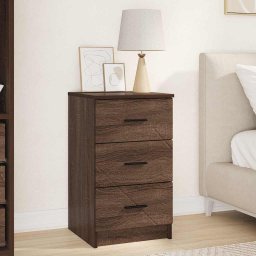 Dulap de noapte Stejar brun 38 x 38 x 66 cm Lemn compozit GartenMobel Dekor