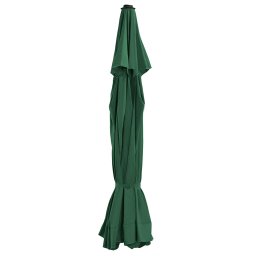 Panza de schimb umbrela de soare de gradina, verde, 515 cm GartenMobel Dekor