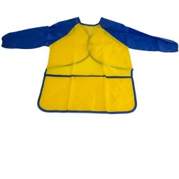 Sort pictura cu maneci, textil, 40x57cm, GALBEN-ALBASTRU