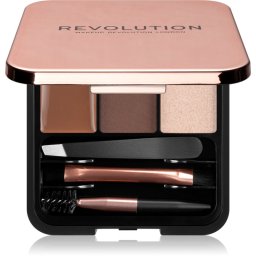 Revolution Brow Sculpt Kit set pentru sprancene perfecte culoare Medium 2.2 g
