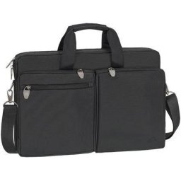 Geanta laptop Rivacase "Tiergarten" 17.3", negru