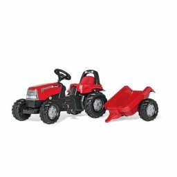 Tractor cu pedale Rolly Kid Case CVX 1170 cu remorca