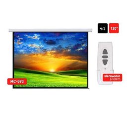 Maclean Mc-593 Economy Budget Electric Projection Screen-120’’ 4:3