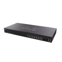 Switch Cisco SX350X-08, 8 porturi