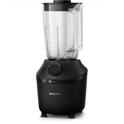 Blender Philips Seria 3000 HR2191/01, Sistem ProBlend, Capacitate maxima 2L, 2 viteze , Negru