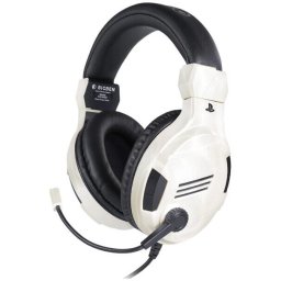 Casca Gaming Stereo BigBen Headset Licenta Sony Playstation, PC, Jack 3.5mm, Cablu 1.2m, Alb