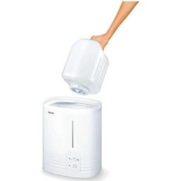Umidificator de aer Beurer, 365 W, LED, 6 l, 400 ml/h, Alb