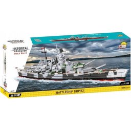 Set de constructie, Cobi, II WW Battleship Tirpitz, 2810 piese