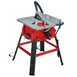 Ferastrau circular cu masa Einhell TC-TS 2025 3 eco, 1800W, 5000 RPM, 250x30 mm diametru disc, 85 mm inaltimea maxima de taiere la 90 grade, Rosu-Negru