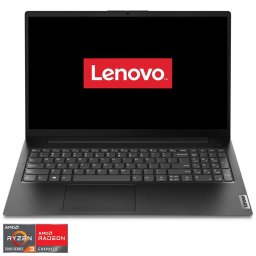 Laptop Lenovo Lenovo V15 G4 AMN cu procesor AMD Ryzen™ 3 7320U pana la 4.1GHz, 15.6" Full HD, 8GB Soldered LPDDR5-5500, 256GB SSD, AMD Radeon™ 610M Graphics, No OS, Business, Negru (INT Keyboard)