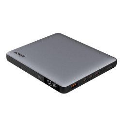 Baterie Externa Aukey,100W, 20000mAh, 1xUSB-A, 3xUSB-C, PD 3.0, Gri