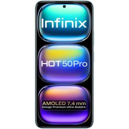 Telefon mobil INFINIX HOT 50 Pro X6881, 8GB, 256GB, 4G, Albastru deschis