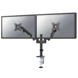Suport birou pentru 2 monitoare NEOMOUNTS DS70-750BL2, Diagonala 17"-27”, Greutate maxima 14kg per monitor, VESA 75x75 100x100, Negru
