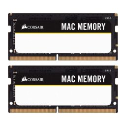 Memorie RAM Corsair Apple Qualified SODIMM, Tip DDR4, Capacitate 32GB, KIT 2x16GB, 2666MHz, CL18