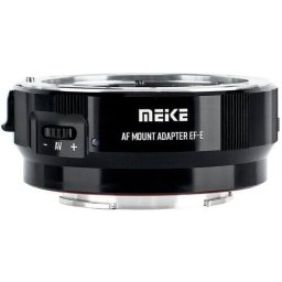 Adaptor obiectiv Canon EF la Sony E Meike MK-EFTE-B AF Mount Adapter EF/EF-S to Sony E