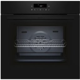 Cuptor electric incorporabil Neff B2CCJ7BK3 N30, 71 L, 7 tipuri de incalzire, sistem CircoTherm, Air Fry, Negru