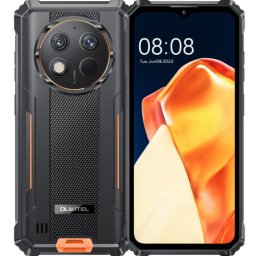 Telefon Mobil Oukitel G1, Unisoc T606 Octa-Core, IPS LCD 6.52", 6GB RAM, 256GB Flash, Camera Duala 48 + 2 MP, Wi-Fi, 4G, Dual SIM, Android, Negru-Portocaliu