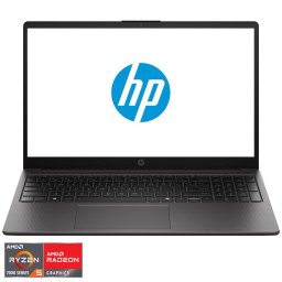 Laptop HP 255R G10, Procesor AMD Ryzen™ 5 7535U, Display 15.6" Full HD (1920x1080), Memorie RAM 8GB DDR5, Capacitate 512GB SSD, Placa video integrata AMD Radeon™ 660M Graphics, No OS, Dark ash silver (INT Keyboard)