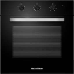 Cuptor incorporabil Heinner HBO-M654G-GBK, Electric,70 l, Timer mecanic, Grill, Iluminare, Clasa A, Sticla neagra