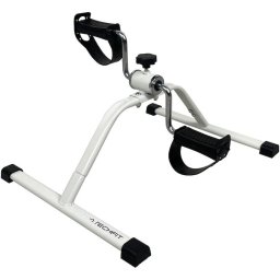 Pedalier Techfit Simplu – mini bicicleta recuperare cu franare ajustabila, compacta si usoara (55x40x25 cm, 2.08 kg net), pentru antrenament brat/picior, ideal pentru sedentarism, varstnici si femei insarcinate