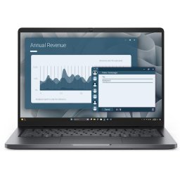 Laptop Dell Pro 14 PC14255, procesor AMD Ryzen 5 PRO 230, 14 inch, Full HD+, 16GB RAM, 512GB SSD, AMD Radeon 760M, Windows 11 Pro, Negru