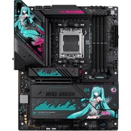 Placa de baza ASUS ROG STRIX X870E-H GAMING WIFI7 HATSUNE MIKU EDITION, AMD, AM5, ATX