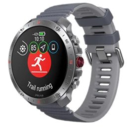 Ceas inteligent Polar Grit X2 Pro, 1,39 inch, AMOLED, Gri-Argintiu, Masura S-L