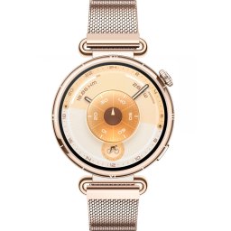 Ceas inteligent Huawei Watch GT 6, 41mm (Konsu-B19M), bratara milaneza, Auriu