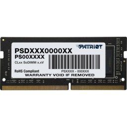 Memorie laptop Patriot Signature, SODIMM, DDR4, 8GB, 2666MHz, CL19, Negru