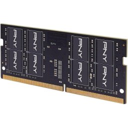 Memorie RAM PNY 8GB, DDR4 3200 SO-DIMM, 3200 MHz, Negru