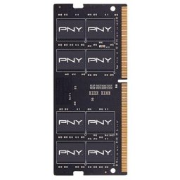 Memorie RAM PNY, 16GB, DDR4, 2666 MHz, SO-DIMM, MN16GSD42666-SB, Negru