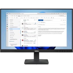 Monitor IPS LED Lenovo ThinkVision S24-4e, 23.8 inch, Full HD (1920 x 1080), VGA, HDMI, 100 Hz, 4 ms, Negru