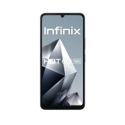 Telefon mobil INFINIX Hot 60i, ecran 6.75 inch, Dual Sim, 4GB RAM, 128GB, 5G, baterie 6000mAh, Android, Negru