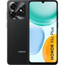 Telefon mobil Honor X5c Plus, 4G, Dual SIM, 6.74 inch, 4GB RAM, 128GB, 5260mAh, Negru