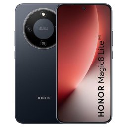 Telefon mobil Honor Magic 8 Lite, 6.79 inch, 5G, 8GB RAM, 256GB, 16MP/108MP+5MP, 7500mAh, Negru