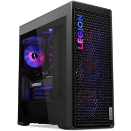 Sistem Desktop PC Gaming Lenovo Legion T7 34IAS10, procesor Intel® Core Ultra 9 285K pana la 5.7GHz, 32GB DDR5, 1TB SSD, NVIDIA® GeForce RTX™ 5070 Ti 16GB GDDR7, No OS, Gri inchis