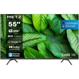 Televizor METZ LED 55MUF7000Z, 139 cm (55"), Smart Google TV, 4K Ultra HD, Clasa F
