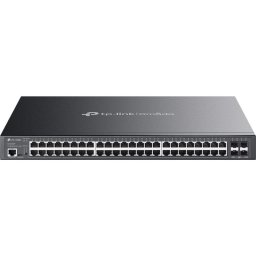 Switch TP-Link Omada SG3452XMPP, 48 porturi (40 PoE+, 8 PoE++), 750 W, Management Layer 2+, Montare in rack
