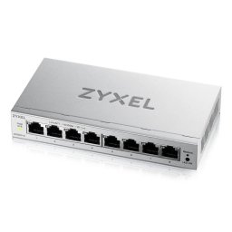 Switch ZYXEL GS1200-8V3, 8 porturi RJ-45, Gigabit Ethernet (10/100/1000), Management L2, Gri