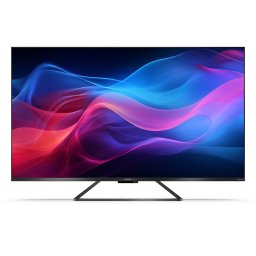 Televizor Sharp 55GR8265E, 55" (139cm), 4K Ultra HD, QLED, Smart, Google Frameless TV, 144Hz, Dolby Vision IQ, Dolby Atmos, Harman/Kardon, Negru