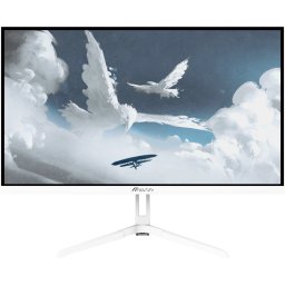 Monitor Gaming IPS LED Arozzi Nova AZ-NO-24T1K200-WT 24", Full HD 1.920 x 1.080, 1 ms, 200 Hz, DisplayPort, HDMI, Audio, Sincronizare adaptiva, Alb