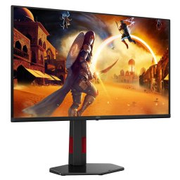 Monitor Gaming AOC Q27G4SDR, 27", QD-OLED, QHD, 0.03 ms, 360 Hz, HDMI, DisplayPort, Headphone Out, Negru-Rosu